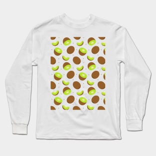 Kiwi Pattern Long Sleeve T-Shirt